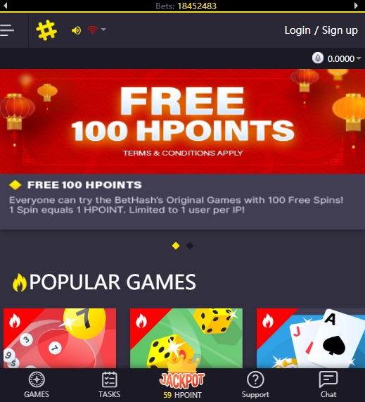BetHash.io Casino